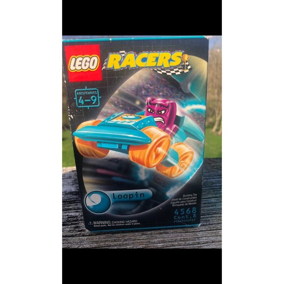 Loopin Lego Racers Figure Car and Launch Case Complete 1990’s vintage box - Picture 2 of 3